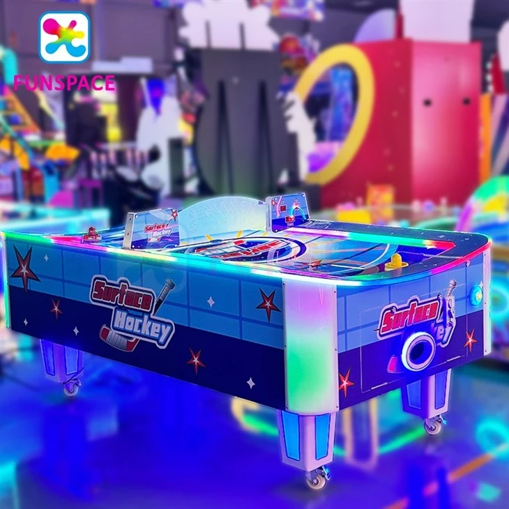 air hockey game