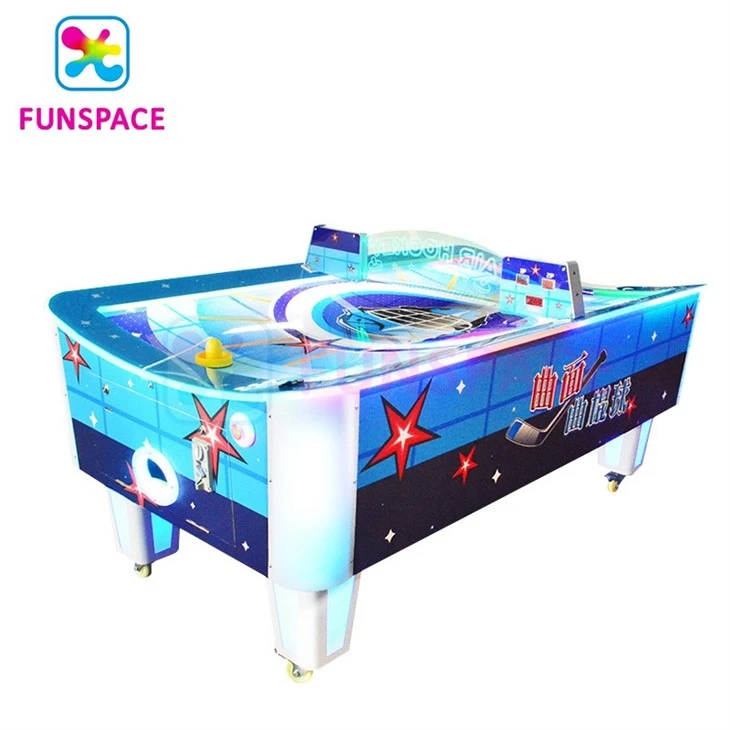 Curved Air Hockey Table